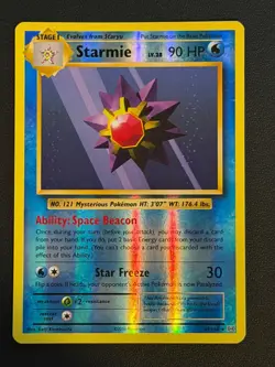 POKEMON CARD Starmie 31/108 Evolutions Reverse Holo Mint Pack Fresh Free P&P - Image 1