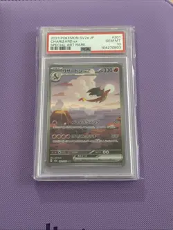 Pokemon TCG Charizard EX Card PSA 10, 201/165, SAR 151, Japanese SV2a - Image 3