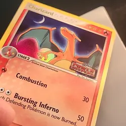 Pokemon Charizard Holo Rare 6/108 Power Keepers STAMPED TCG Card - Image 3