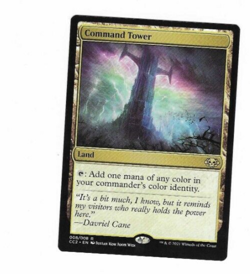 Command Tower Commander Collection Black Magic The Gathering Trading Card - Image 1
