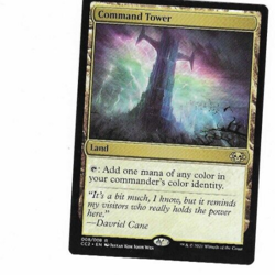 Command Tower Commander Collection Black Magic The Gathering Trading Card - Image 3