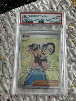 PSA 10 Perrin 220/167 Special Illustration Rare Twilight Masquerade ENGLISH Card - Image 1