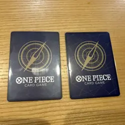 One Piece Trading Card Shanks R Parallel Ace SEC Near Mint - Image 4