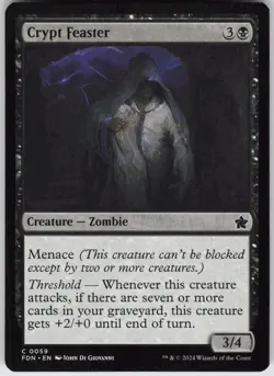 MTG Crypt Feaster 59 Foundations C Normal NM - Image 1