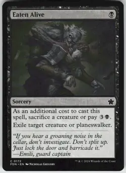 MTG Eaten Alive 172 Foundations C Normal NM - Image 1