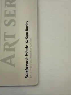 Starbreach Whale - Sam Burley - MTG: Edge of Eternities - Art Series 9/54 - Image 3