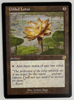 Gilded Lotus #17 (NM) Brothers' War BRR Magic MTG - Image 1