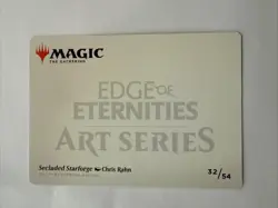 Secluded Starforge - Chris Rahn - MTG: Edge of Eternities - Art Series 32/54 - Image 2