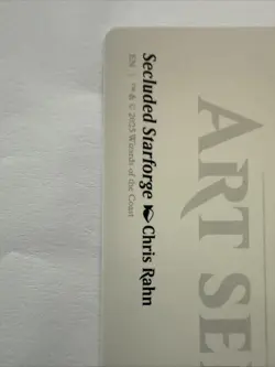 Secluded Starforge - Chris Rahn - MTG: Edge of Eternities - Art Series 32/54 - Image 3