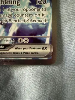 Pokemon TCG Zapdos EX 202/165 Hard Plastic Case Included - Image 5