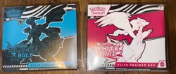 Pokemon TCG Black Bolt and White Flare ETB - FACTORY SEALED (cases included) - Image 1