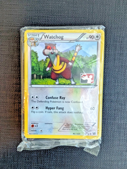 [US Seller][SEALED] Pokemon Watchog Crosshatch Reverse Holo League Promo - Image 1