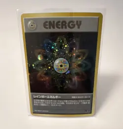 Pokemon TCG Rainbow Energy Rocket Gang Holo Japanese Holo Rare Special Energy - Image 1