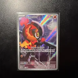 2025 Pokemon TCG Charcadet 22 PFL Full Art Black Star Promo NM - Image 1