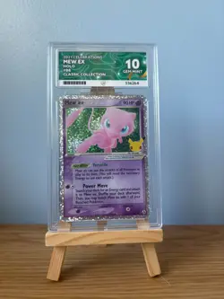 Mew EX HOLO 88/92 Pokemon 2021 Celebrations ACE 10 GEM MINT (Perfect sub-grades) - Image 1