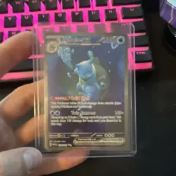 Pokemon Blastoise ex 200/165 Scarlet & Violet 151 Ultra Rare Holo 330 HP - Image 1