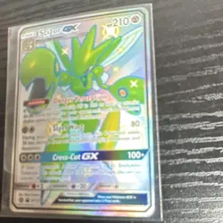 Pokemon Scizor GX SV72/SV94 Hidden Fates: Shiny Vault Shiny Holo Rare Full Art - Image 3