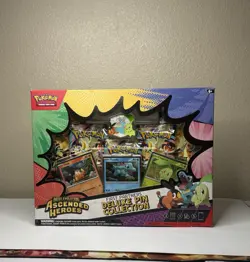 Pokemon TCG Ascended Heroes First Partners Deluxe Pin Collection Box English - Image 1