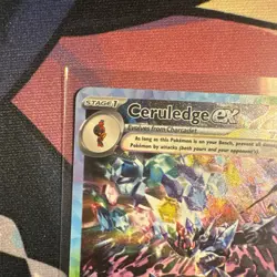 Pokemon TCG Ceruledge EX 147/131 Prismatic Evolutions Special Illustration Rare - Image 2