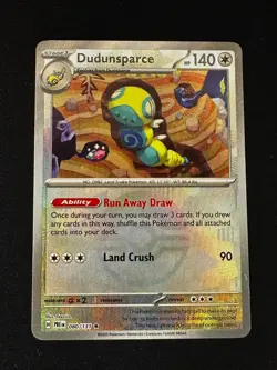 Pokemon Dudunsparce (Poke Ball Pattern) 080/131 Sv: Prismatic Evolutions (NM) - Image 1