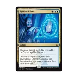 WOTC MtG Ravnica Allegiance: Guild Kits Render Silent (R) NM - Image 1