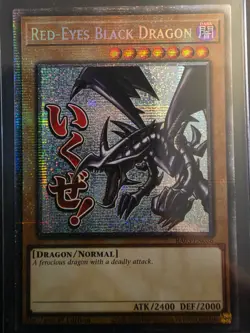 Yu-Gi-Oh Red-Eyes Black Dragon RA05-EN086 Starlight Rare (Rarity 5 Collection) - Image 1