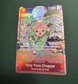 One Piece TCG English 1st Anniversary Tony Tony Chopper ST01-006 (damaged) - Image 1