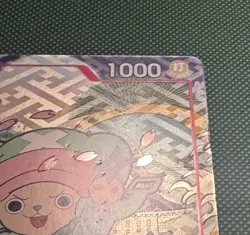 One Piece TCG English 1st Anniversary Tony Tony Chopper ST01-006 (damaged) - Image 2