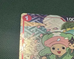 One Piece TCG English 1st Anniversary Tony Tony Chopper ST01-006 (damaged) - Image 4