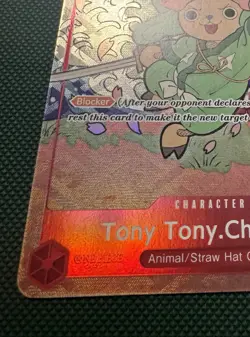 One Piece TCG English 1st Anniversary Tony Tony Chopper ST01-006 (damaged) - Image 5