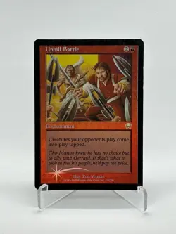 Uphill Battle Mercadian Masques Foil MTG Card MP Moderate Play - Image 1