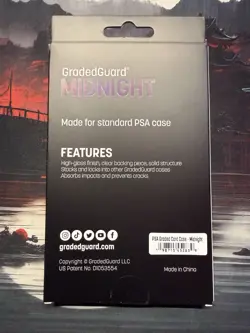 GradedGuard PSA Graded Card Case Protector MIDNIGHT Limited Edition OPEN BOX - Image 2