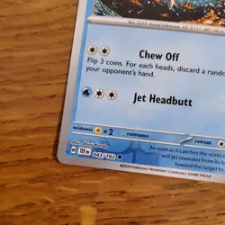 POKEMON CARD SHARPEDO 043/162 REVERSE HOLO TEMPORAL FORCES - Image 4