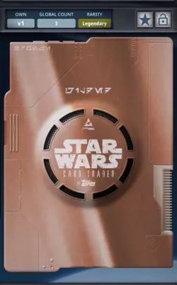 Topps Star Wars Card Trader Connections Green Gilded Bronze Yoda Ahsoka Tano 3cc - Image 2