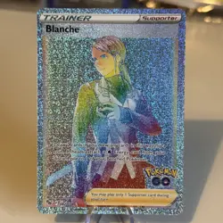 Pokemon Card TCG - Blanche 082/078 - Pokemon GO - Rainbow Secret Rare - NM ⭐ - Image 1