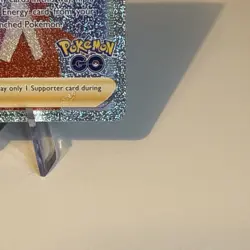 Pokemon Card TCG - Blanche 082/078 - Pokemon GO - Rainbow Secret Rare - NM ⭐ - Image 4