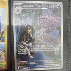 Pokemon TCG Team Rocket's Weezing Destined Rivals Illustration Rare Card 199/182 - Image 2
