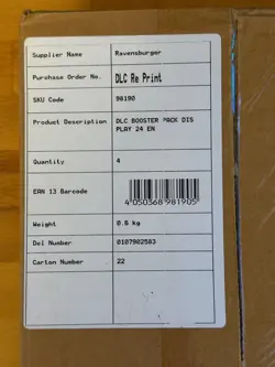 Disney Lorcana TCG The First Chapter 4 Booster Boxes / Sealed Case - Image 3