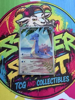 Pokemon TCG Misty's Lapras 194/182 Illustration Rare - Image 1