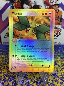 Pokemon TCG - EX Dragon - Rare - Reverse Holo - Vibrava - 22/97 - Mint - Image 1