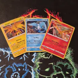 Pokemon TCG Sword & Shield Zapdos 087/185 Articuno 036/185 Moltres 021/185 Engl… - Image 1