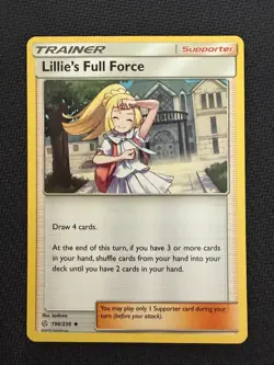 Lillie's Full Force~ Cute Trainer Aesthetic Gallery~ Pokemon Card - Image 1