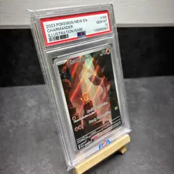 Pokemon Charmander TCG #168/165 Scarlet & Violet 151 Card PSA 10 - Image 2