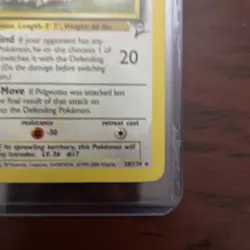 Pokemon Pidgeotto TCG Base Set 2 Non-Holo Rare Card 28/130 NM/MT Condition - Image 4