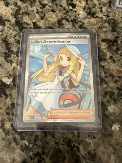 Pokemon TCG Mega Evolution Lillie’s Determination Full Art Trainer Card 169/132 - Image 1