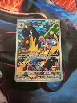 Pokemon TCG Iono's Kilowattrel Card Journey Together IR 163/159 - Image 1