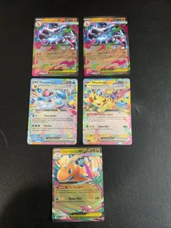 Pokemon TCG EX Card Lot Of 5 Near Mint Condition/NM Charizard Ex Dragonite Ex - Image 1