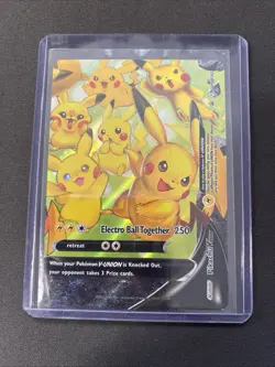 Pikachu V-Union SWSH142 SWSH: Sword & Shield Promo Cards Holo - Image 1