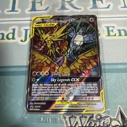 Moltres & Zapdos & Articuno GX SM210 Promo Tag Team Pokemon Card New & Sealed - Image 1