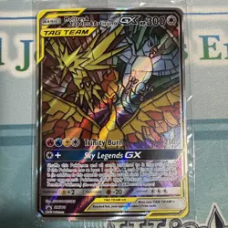 Moltres & Zapdos & Articuno GX SM210 Promo Tag Team Pokemon Card New & Sealed - Image 2
